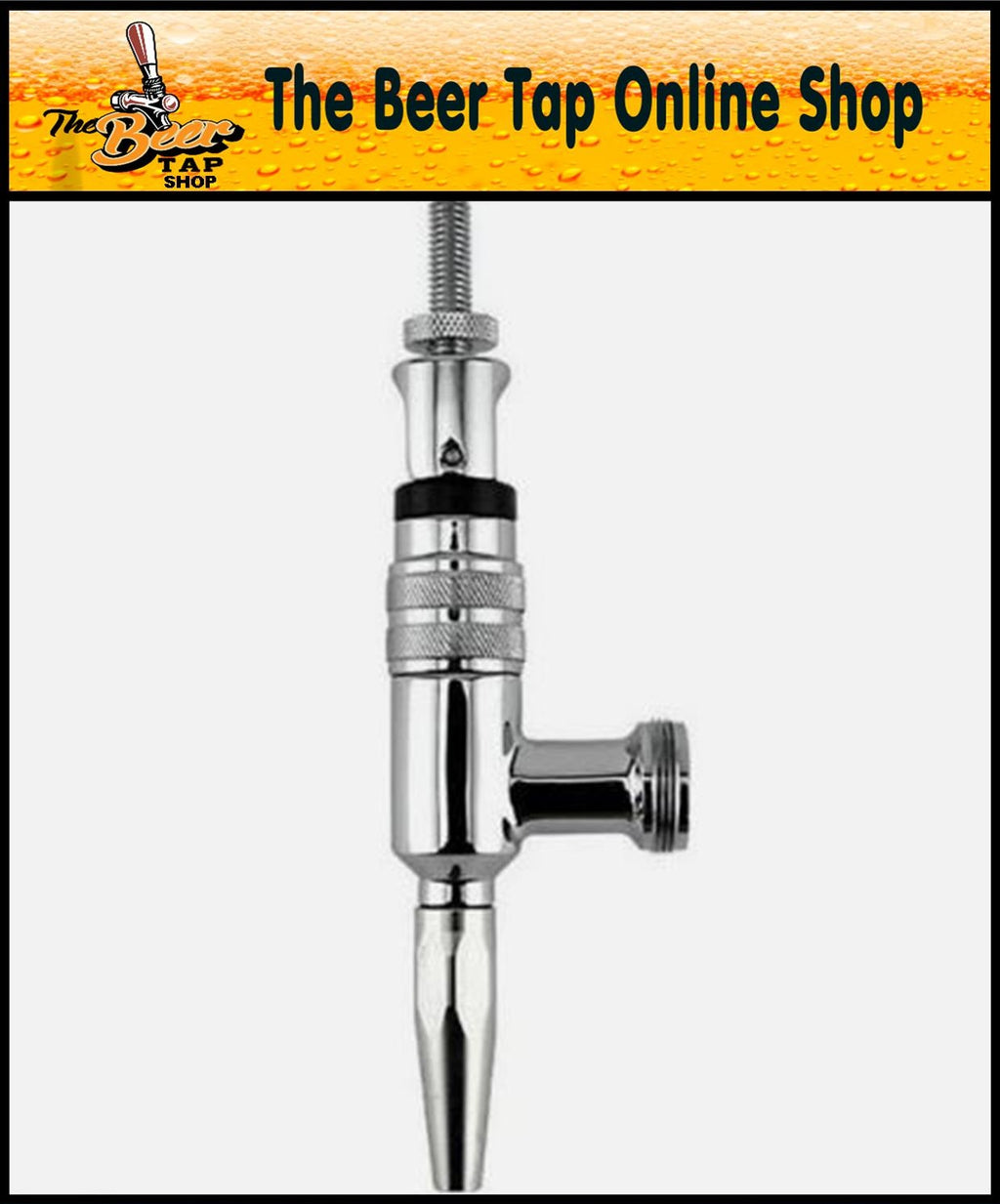 Stout Nitrogen/Nitro Beer Tap with Shank