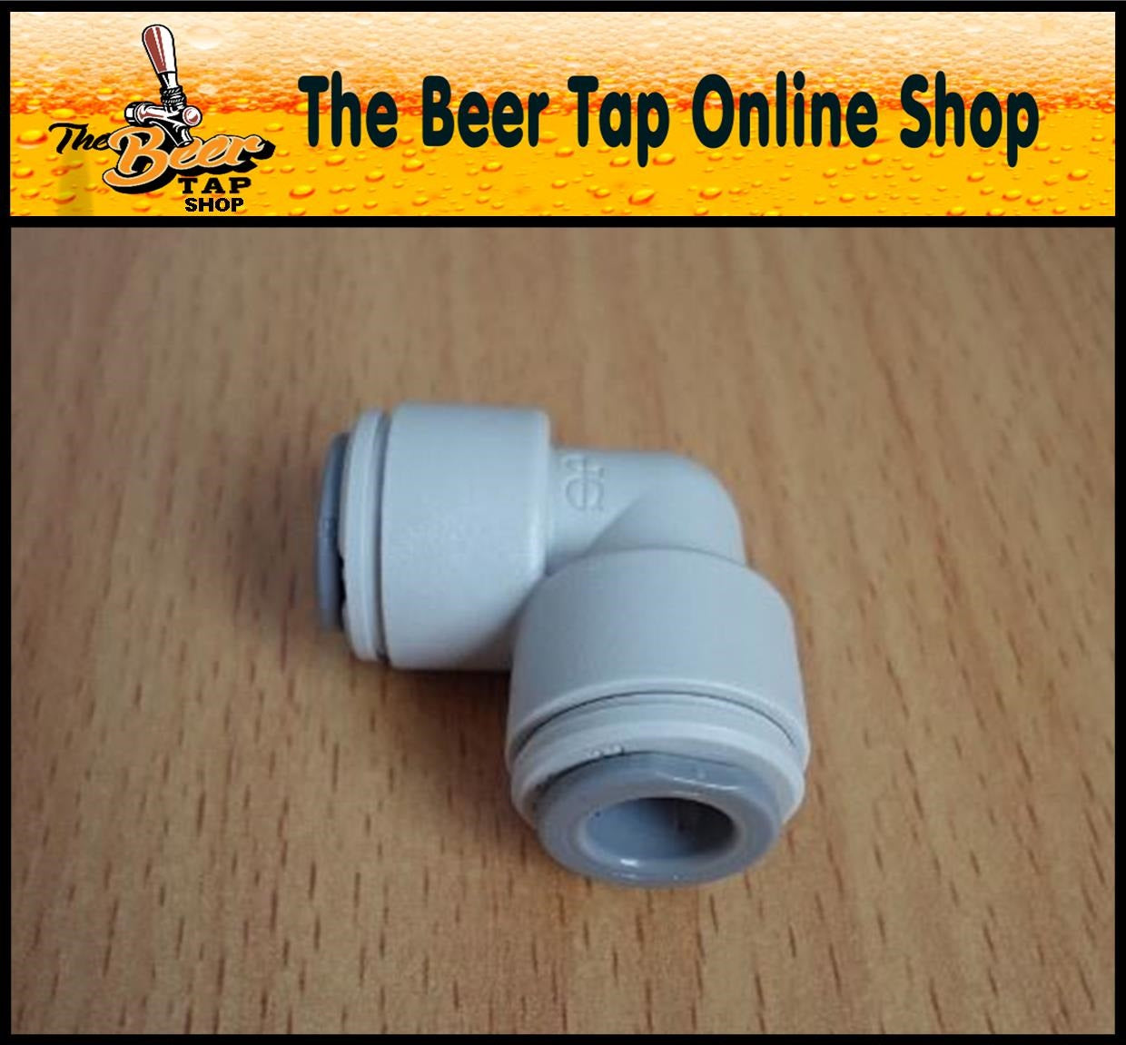 John Guest 5/16" (8mm) Equal Elbow - JG Speedfit Female Connector