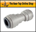 John Guest Speedfit 3/8" (9.5mm) to 5/16" (8mm) Beer Line Reducer