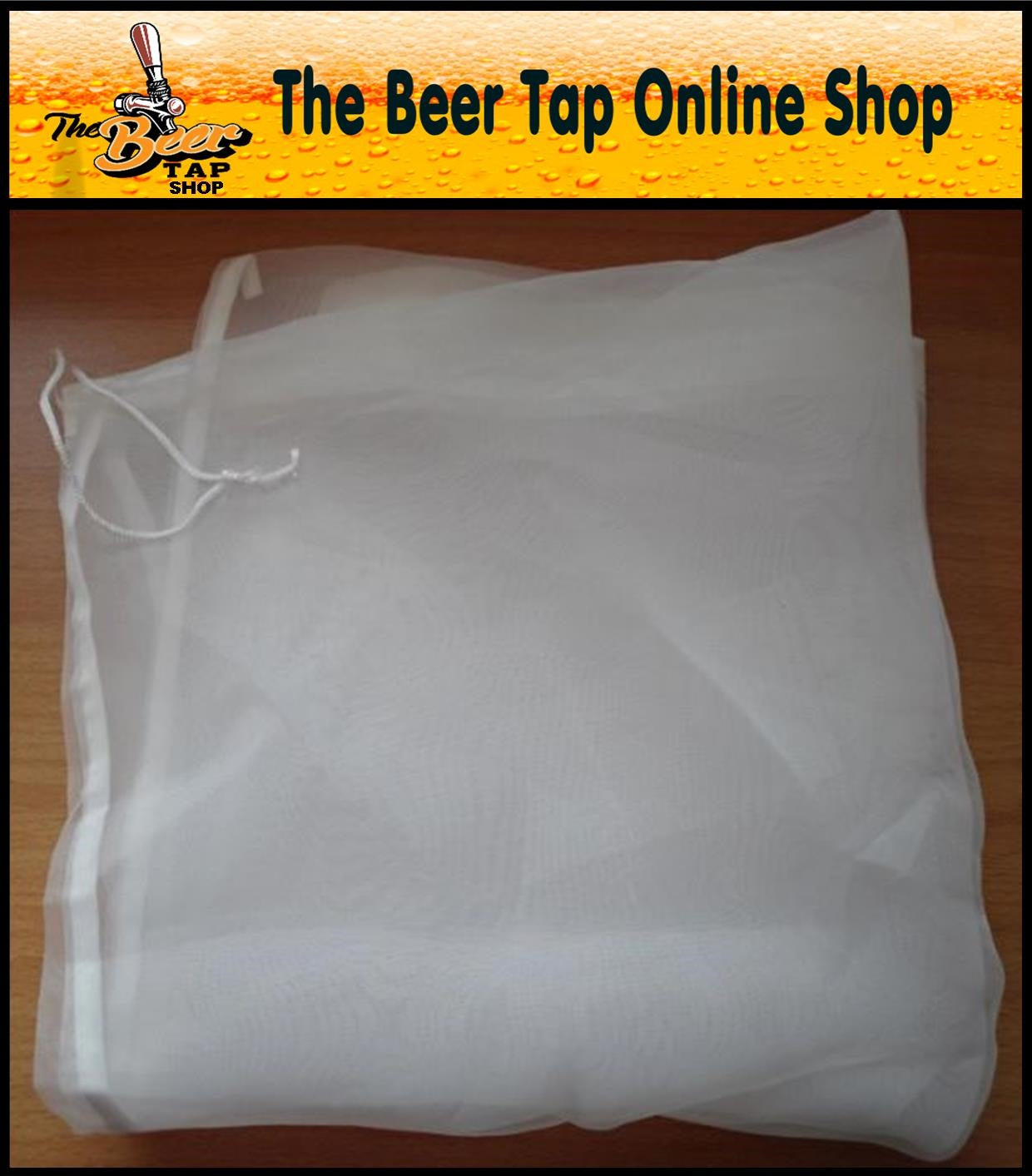 Large Fine Nylon Bag with Drawstring 24" x 24"