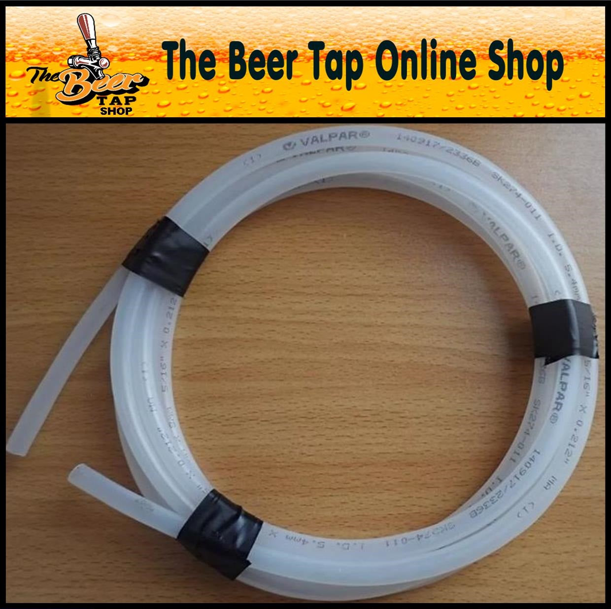 Valpar 5/16" (8mm) Outside Diameter Natural Gas/Beer Line - MDPE Pipe