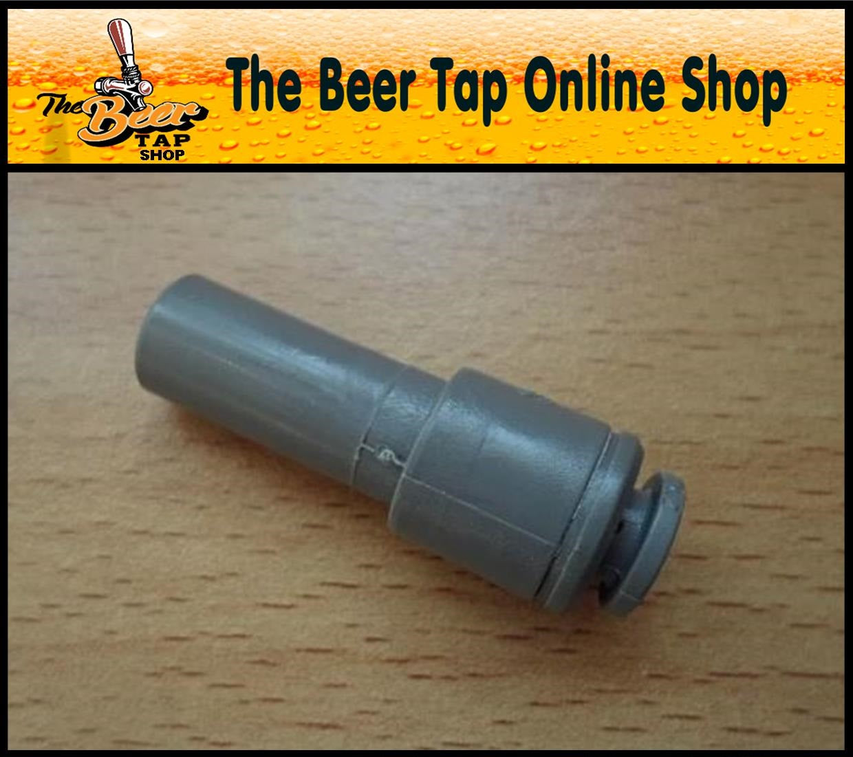 John Guest 3/8" Stem to 3/16" Tube Beer Line Reducer