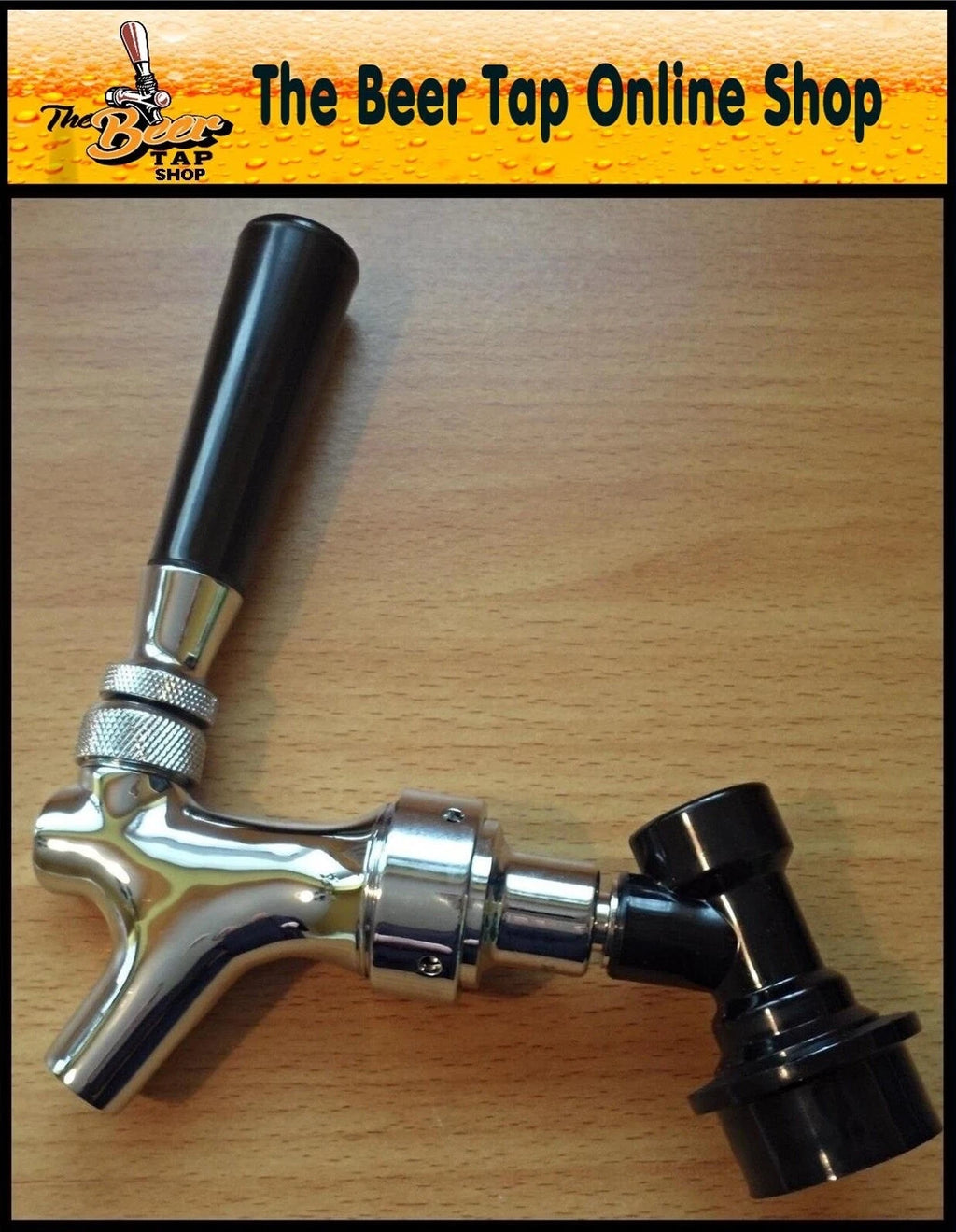 Cornelius Beer Keg Tap with Ball Lock Disconnect