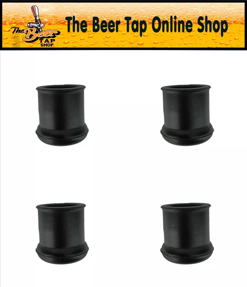 4 Universal Silicone Beer Tap Spout Plugs Fits 10mm up to 17mm