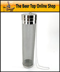 KegLand Stainless Steel Hop Tube with SS Chain for Corny Keg