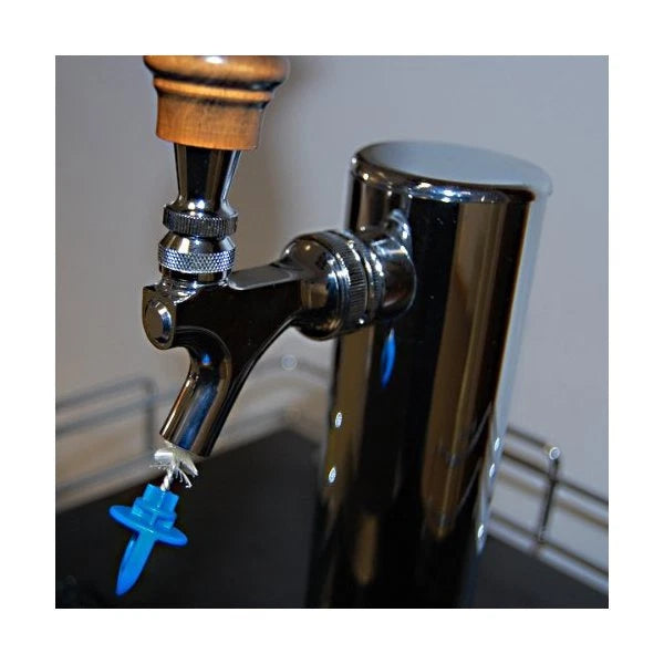 3x KLEEN PLUG Draft Beer Tap Cleaning Brush and Plug