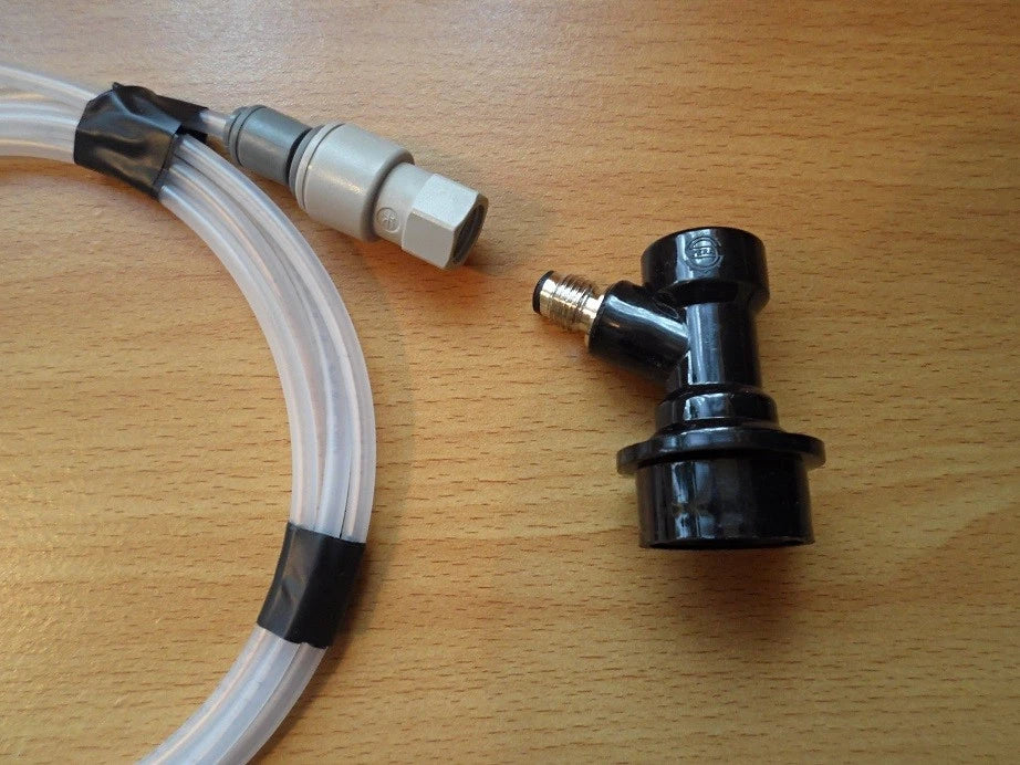Cornelius Party Tap with 3/16" Beer Line & Liquid Ball Lock Disconnect