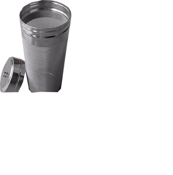 KegLand Stainless Steel Hop Tube with SS Chain for Corny Keg