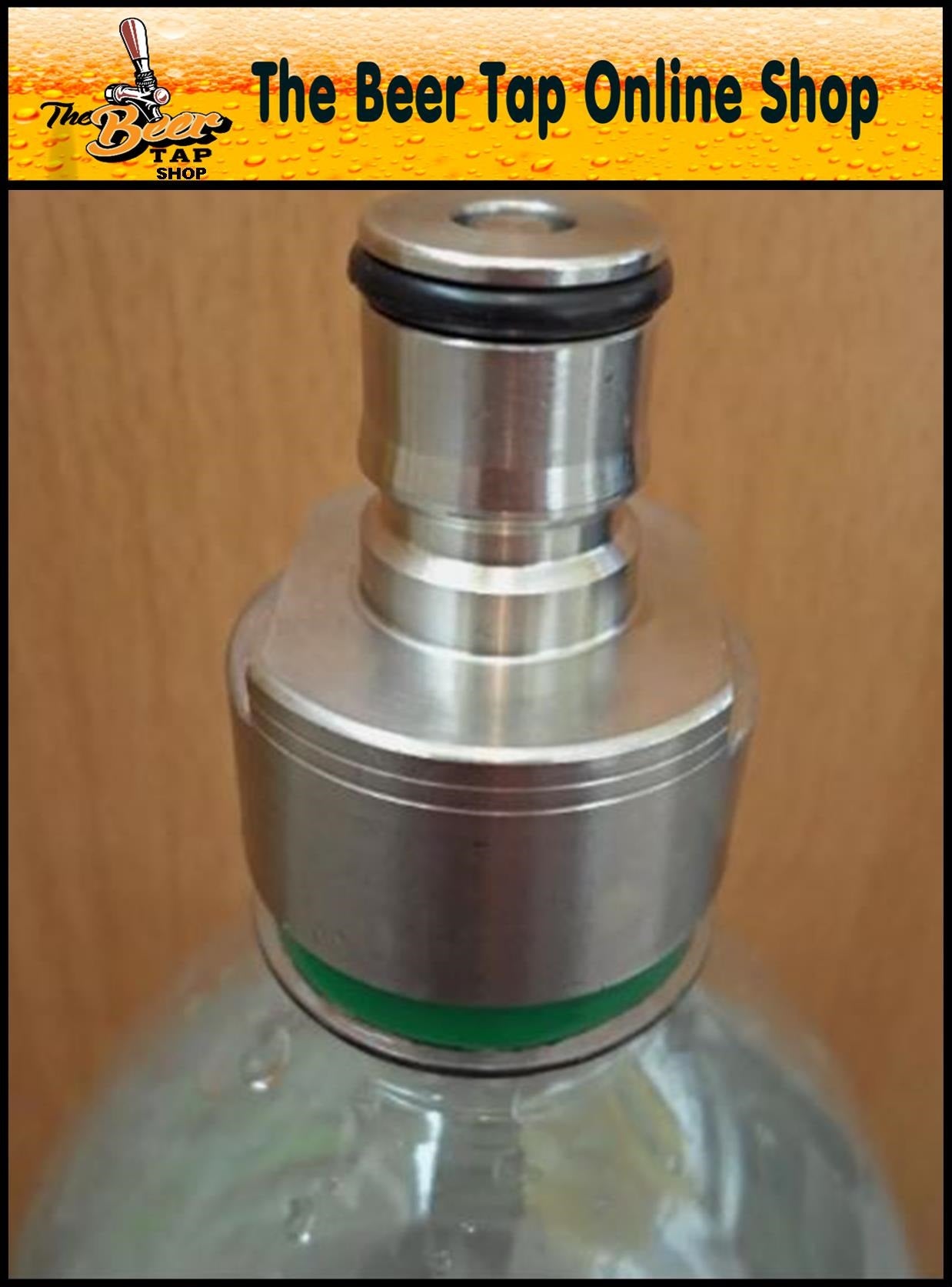 Ball Lock SS Carbonation Cap & Beer Line Cleaning Cap